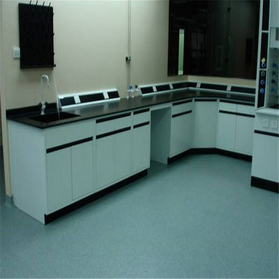 Tủ cơ sở tủ tường Ghế dài đảo Cantilever với kệ thuốc thử được sử dụng cho phòng thí nghiệm sinh học