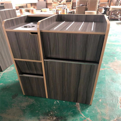 Tủ đựng rác nhà bếp bằng ván ép 18mm, Tủ ngăn kéo bằng gỗ HPL