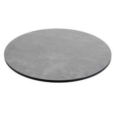 Mặt bàn bằng đá cẩm thạch W1525mm dành cho cửa hàng, Mặt bàn tròn bằng Laminate T10mm