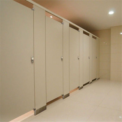 Vách ngăn nhà vệ sinh phòng tắm thương mại, Vách ngăn nhà vệ sinh 12mm Hpl Phenolic